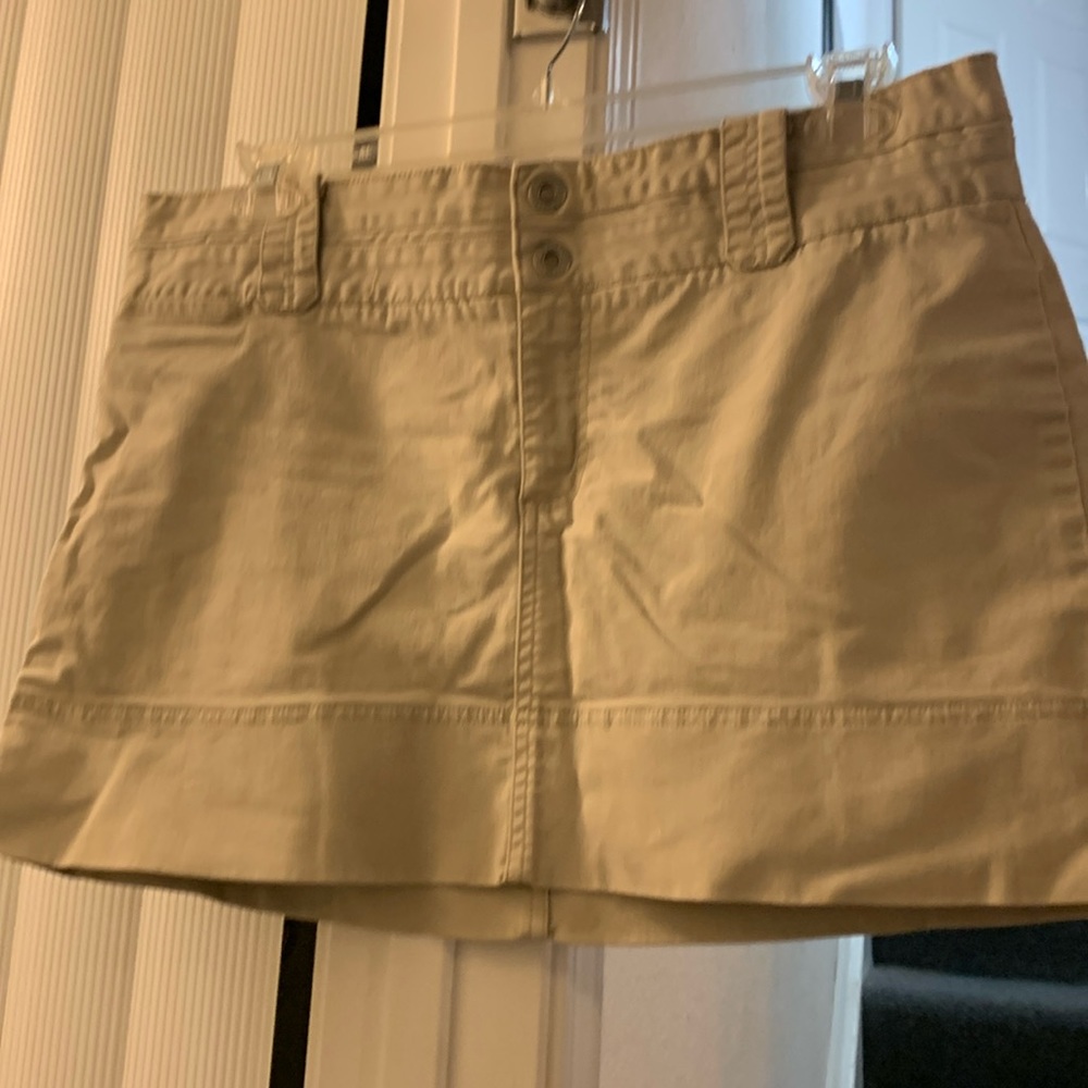 It is a skirt. It’s was just folded.